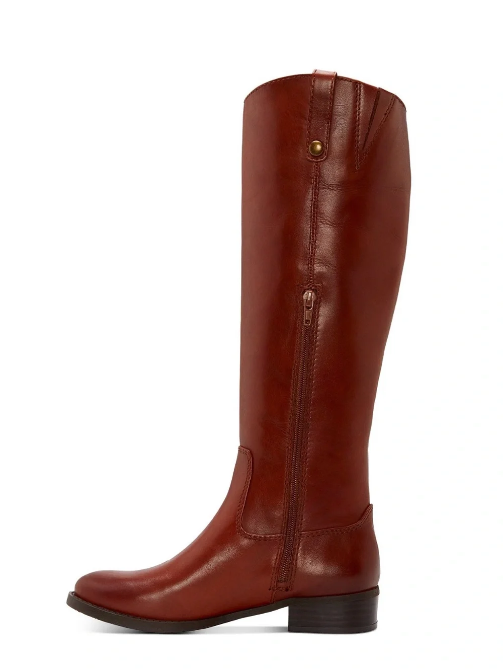 INC International Concepts Tall Over-the-Knee Boots in Chestnut Brown